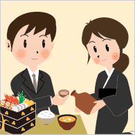 直後の儀礼、会食、諸手続き